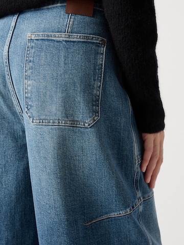 MOS MOSH Wide leg Jeans 'MMRosy Galleon' in Blue