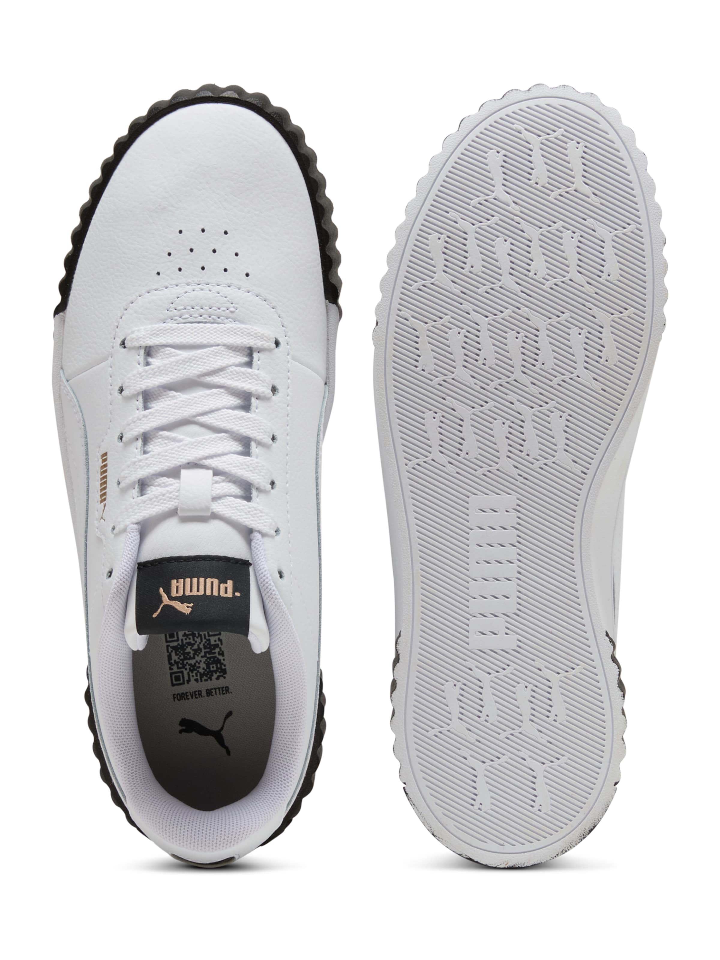 PUMA Σνίκερ χαμηλό 'Carina 3.0' σε λευκό