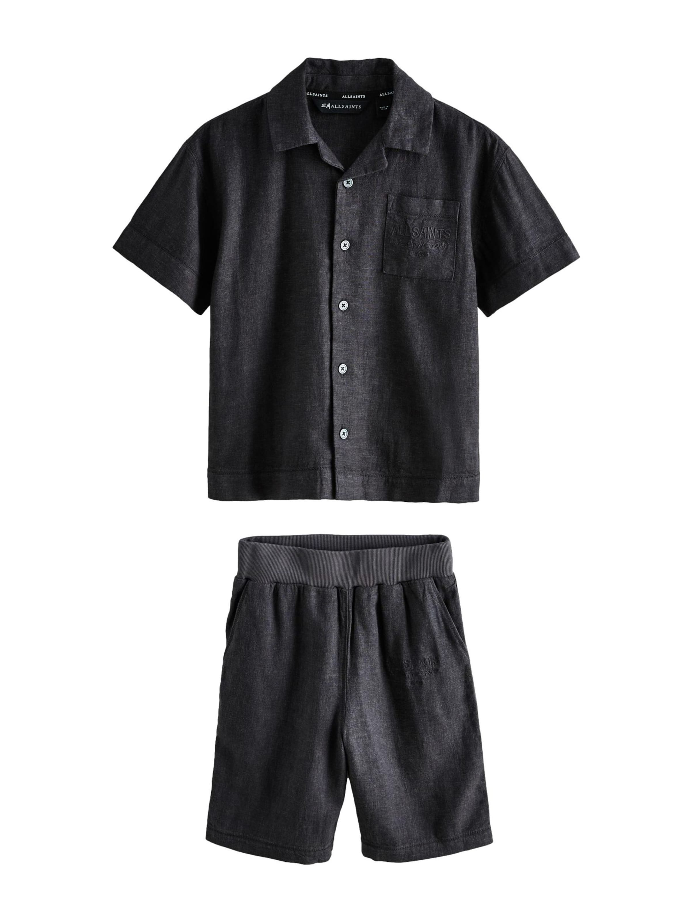 Set di smALLSAINTS in nero: frontale