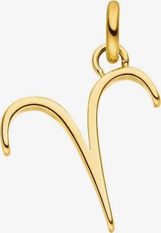 PURELEI Pendant 'Widder' in Gold: front