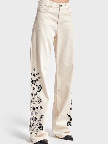 IT'S BASIC Loose fit Jeans 'Loose High Rise Jeans' in Beige