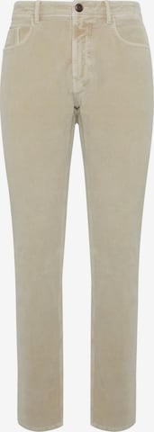 Boggi Milano Regular Jeans i beige: framsida