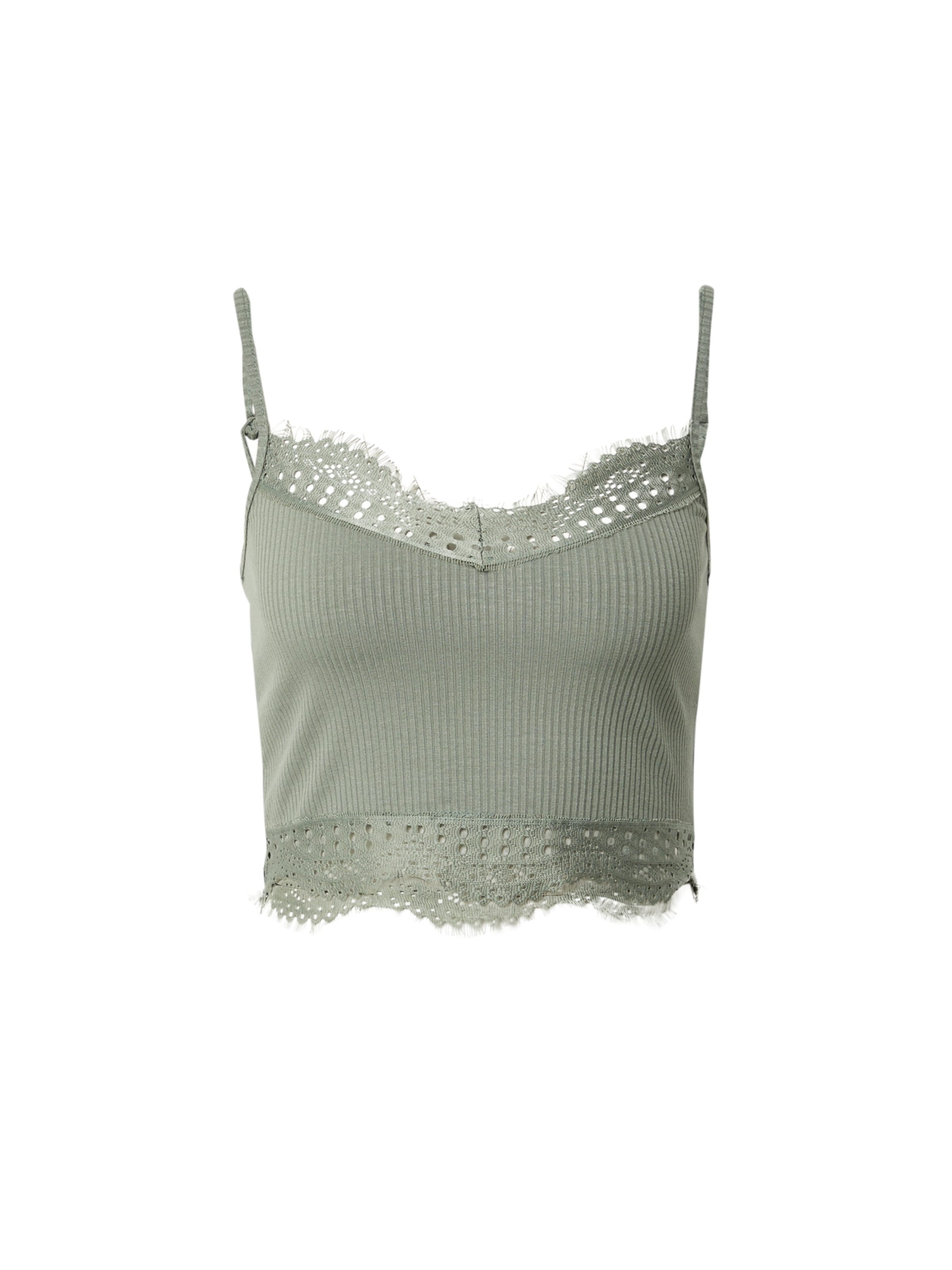 A LOT LESS Top 'Joelle' in Green: front