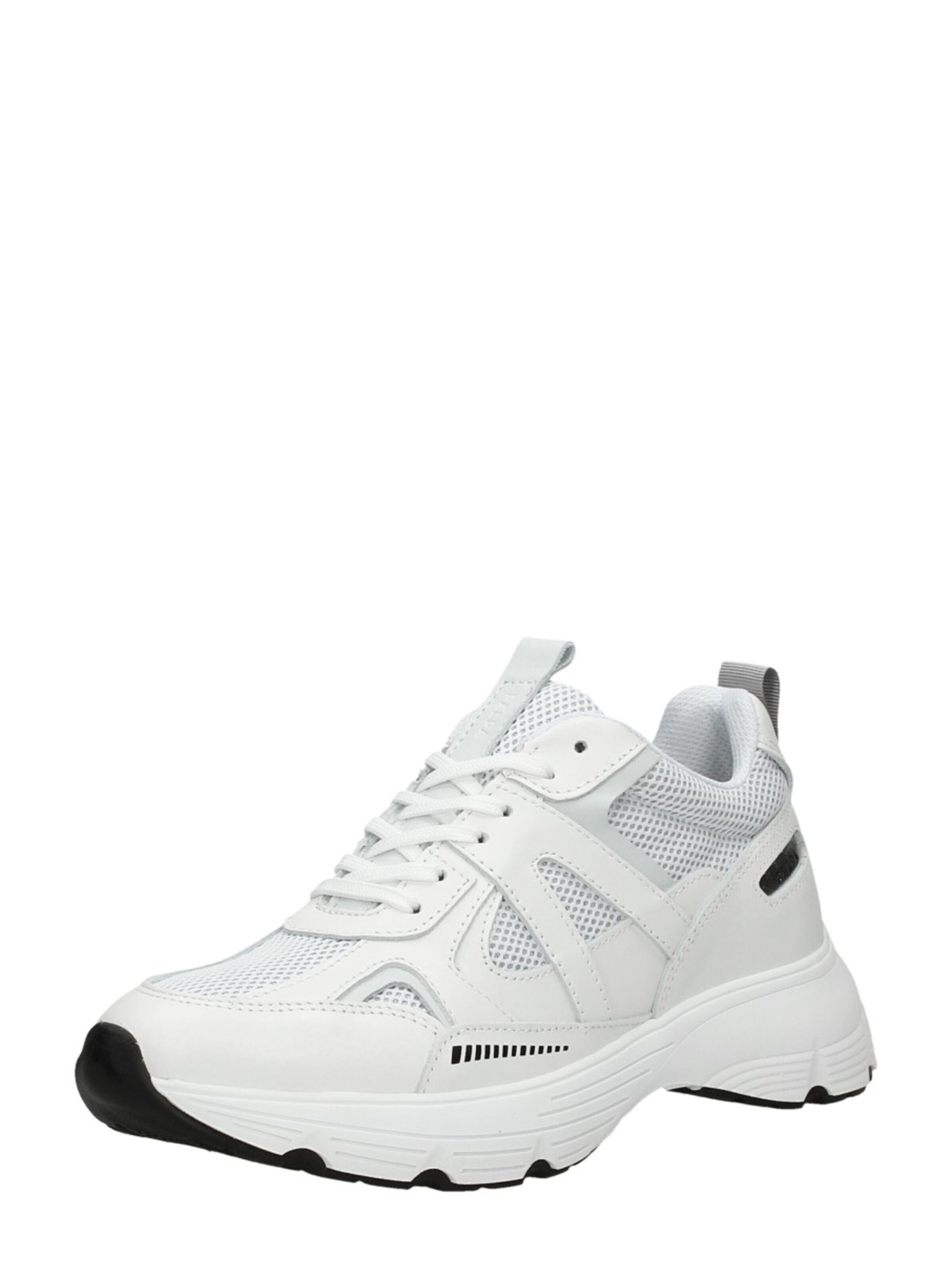 Palpa Platform trainers in White: front