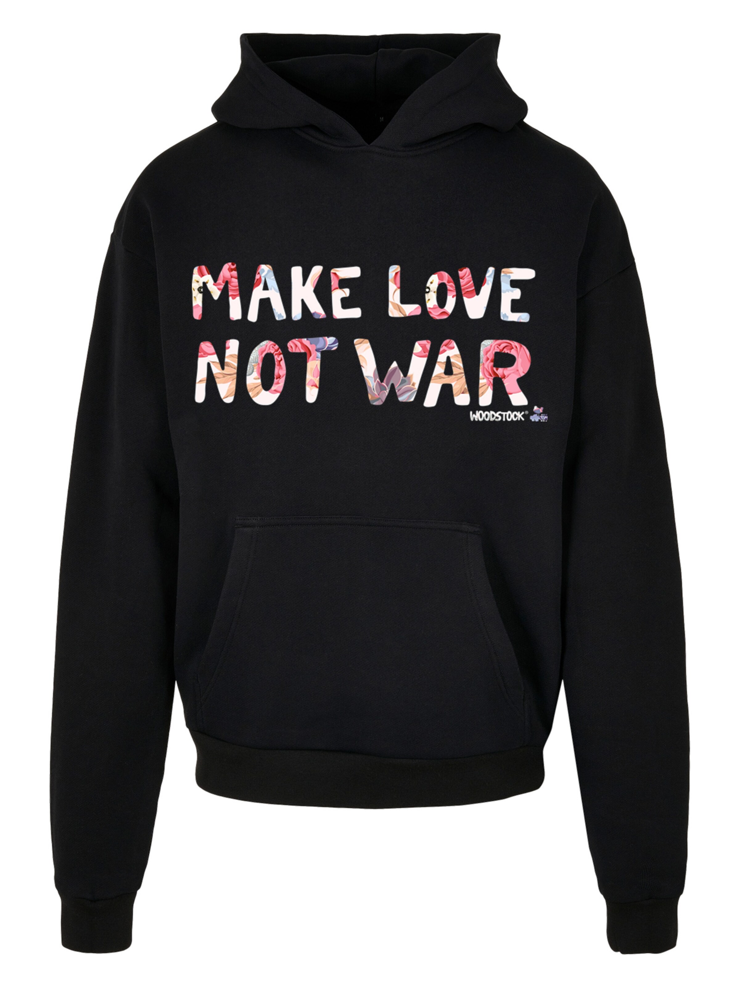 F4NT4STIC Sweatshirt in Black: front