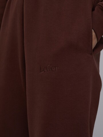 LeGer by Lena Gercke Tapered Pants 'Ruby' in Brown