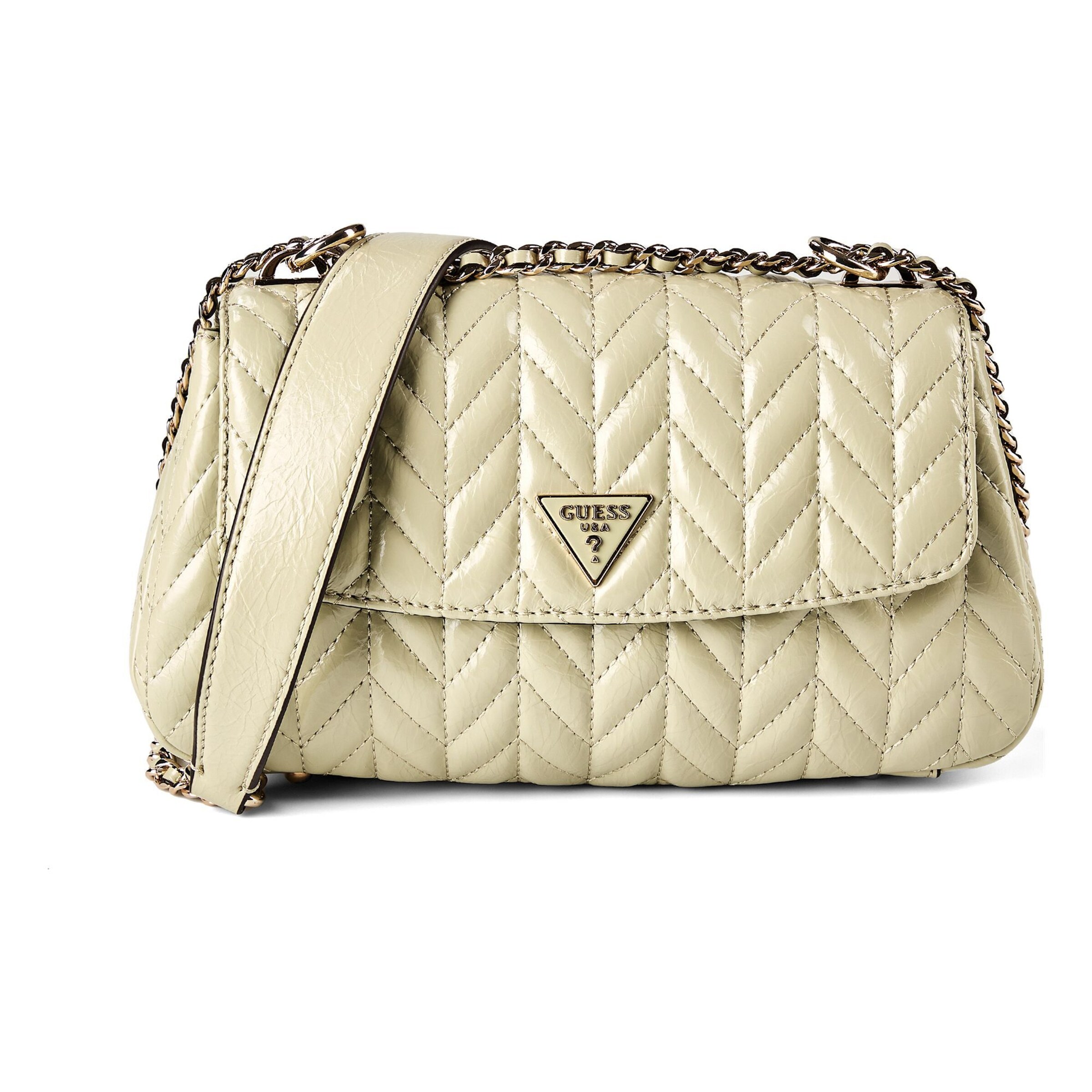 GUESS Crossbody Bag 'Cheryl' in Beige: front