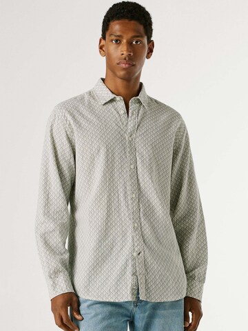 Regular fit Camicia 'Portland' di Pepe Jeans in verde: frontale