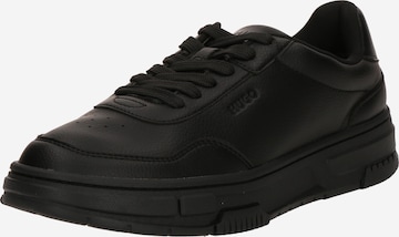 Baskets basses 'Yarrow' HUGO en noir : devant