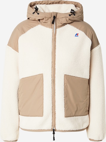 K-Way Jacke in Beige: Vorderseite