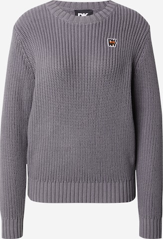pilka DKNY Megztinis: priekis