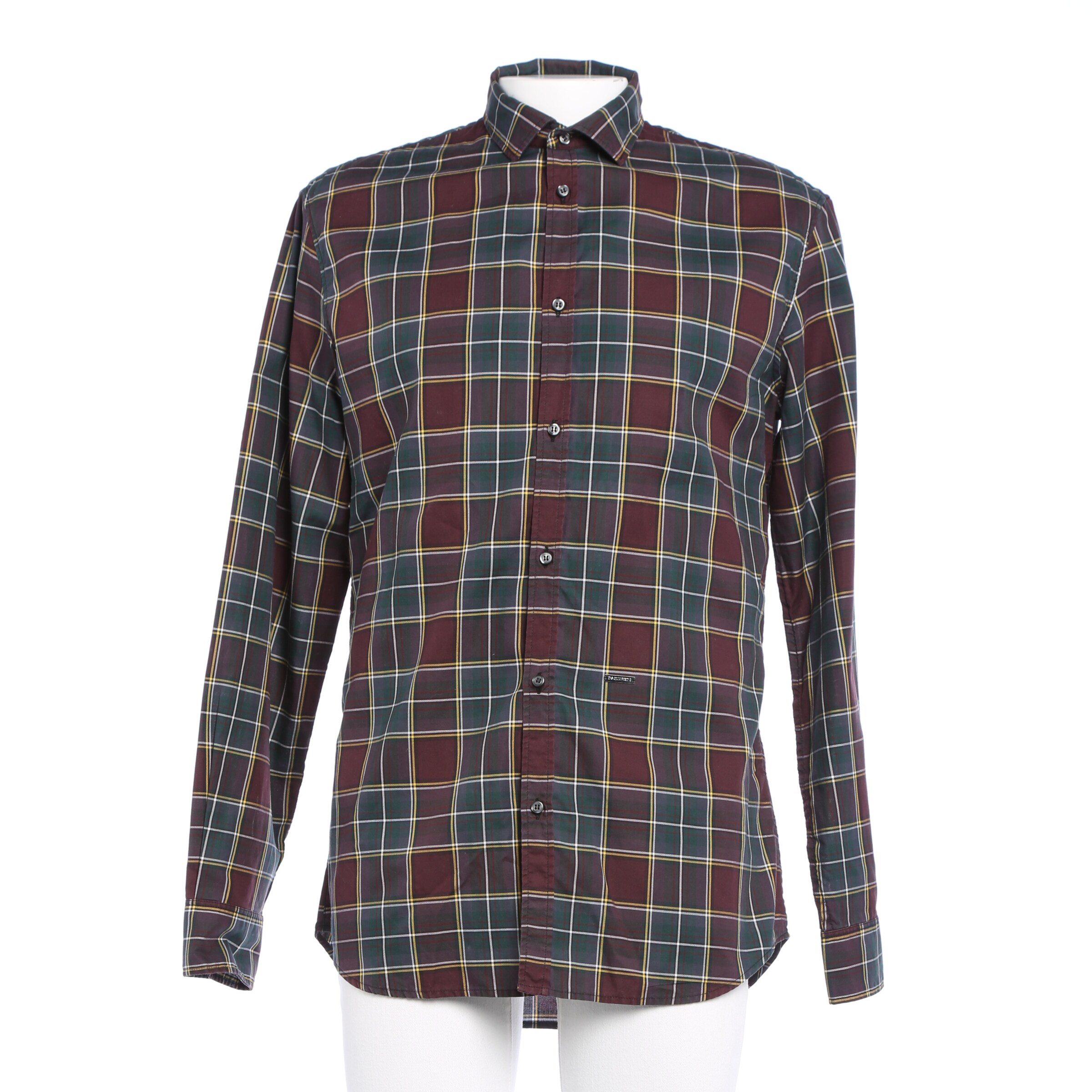 DSQUARED2 Freizeithemd / Shirt / Polohemd langarm in M-L in mischfarben, Produktansicht