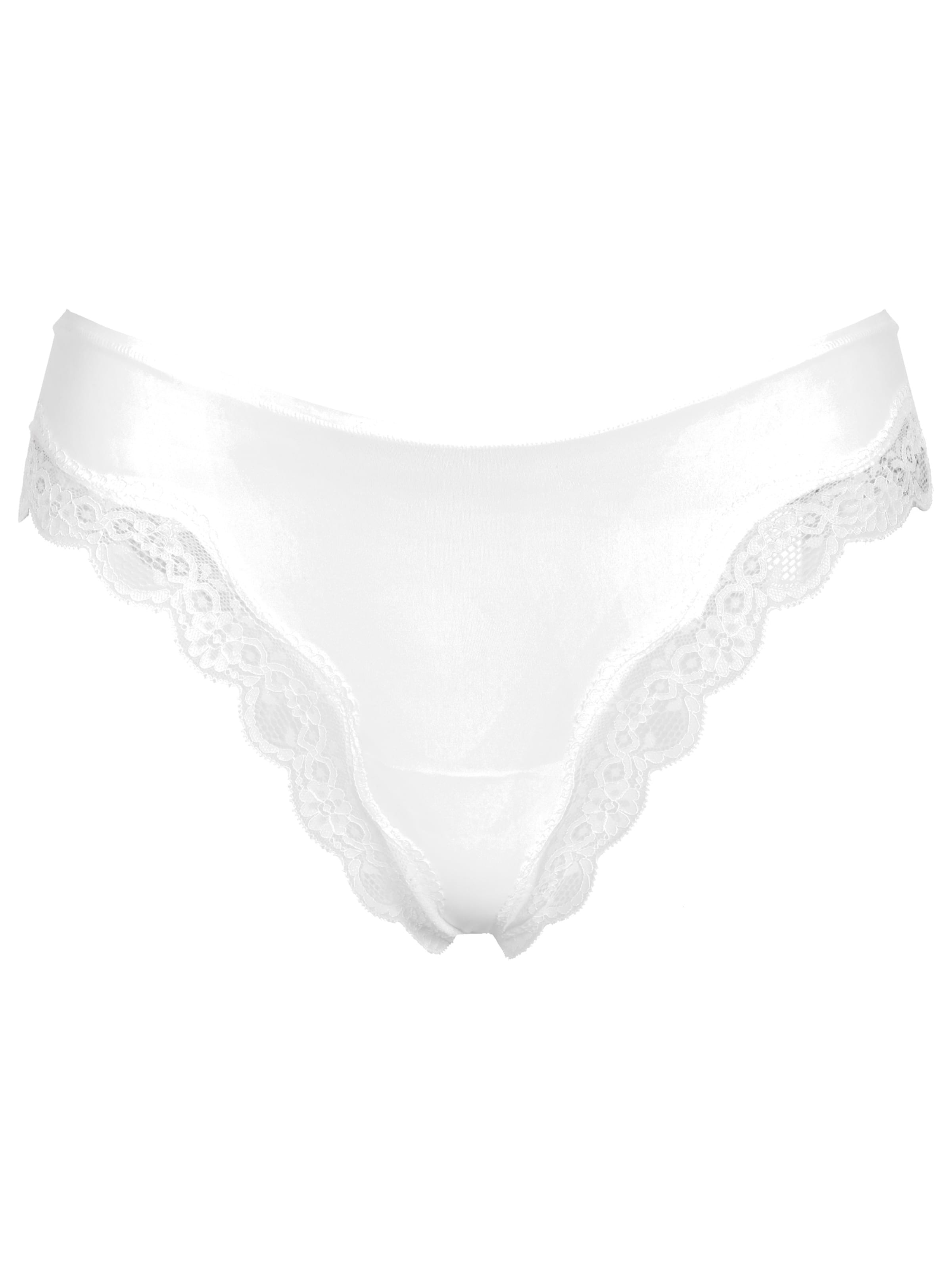 String 'Lace Tanga' cfab (formerly creamy fabrics) en blanc : devant