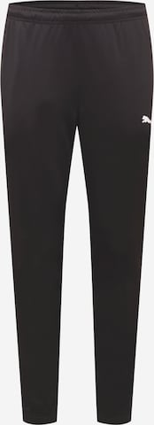 Pantalon de sport 'TeamRise' PUMA en noir : devant