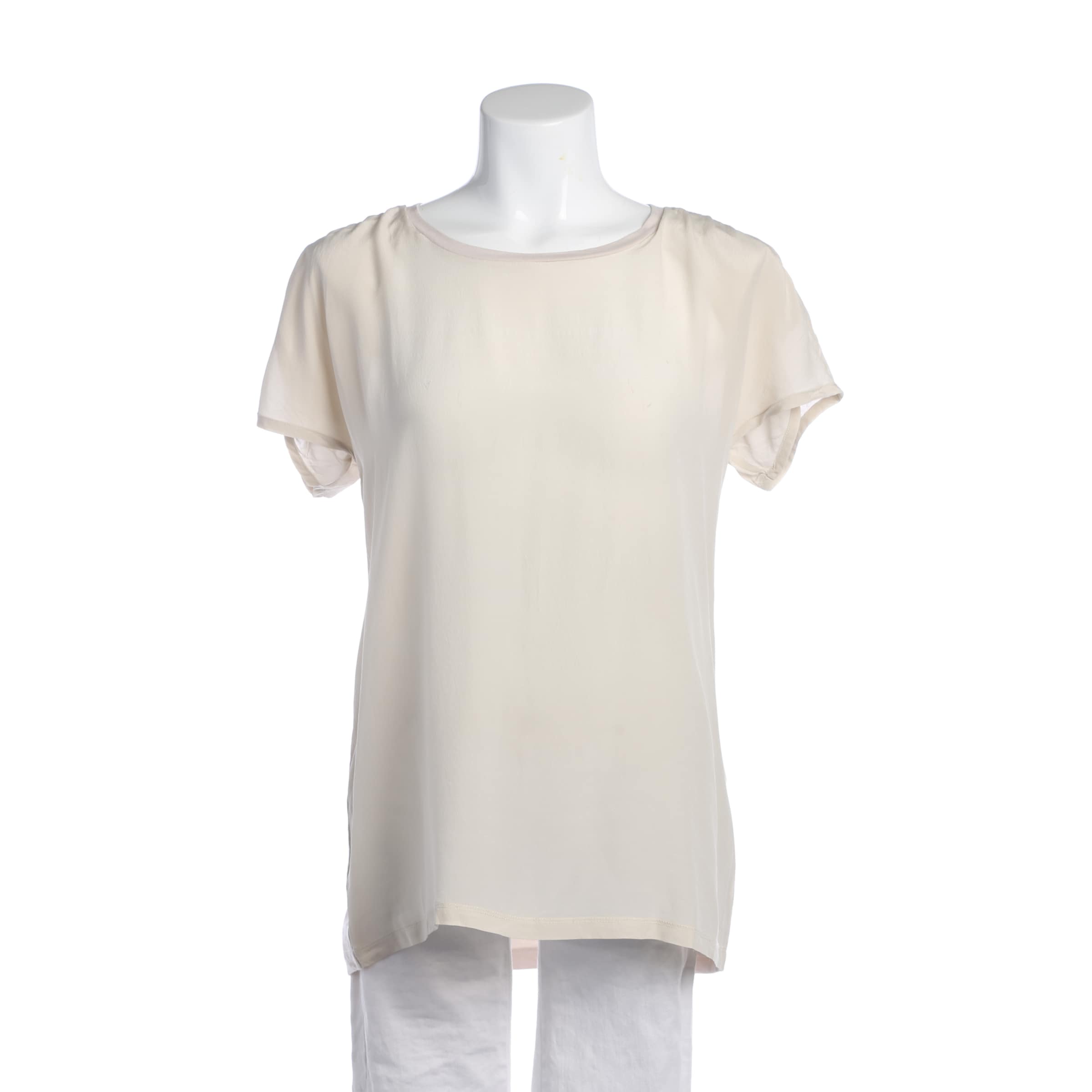 Max Mara Shirt L in Weiß: Vorderseite