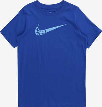 Tricou de la Nike Sportswear pe albastru: față