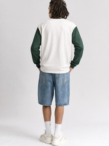 Mansour Bluser & t-shirts 'Paris College Baseball' i grøn