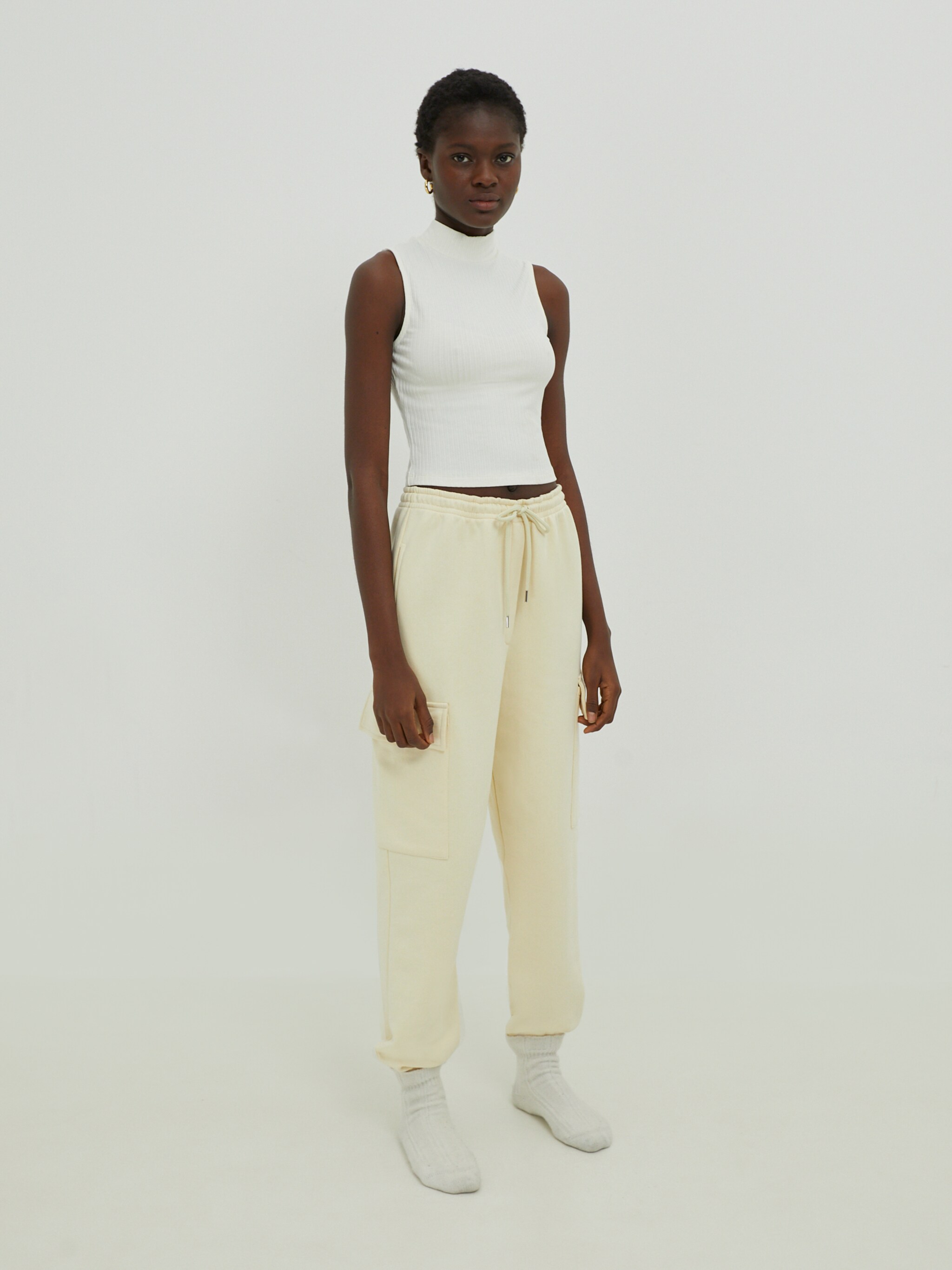 EDITED Produits Pantalon 'Reese' beige