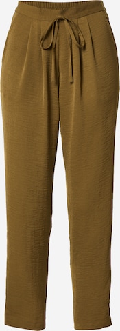 Regular Pantalon Wallis en vert : devant
