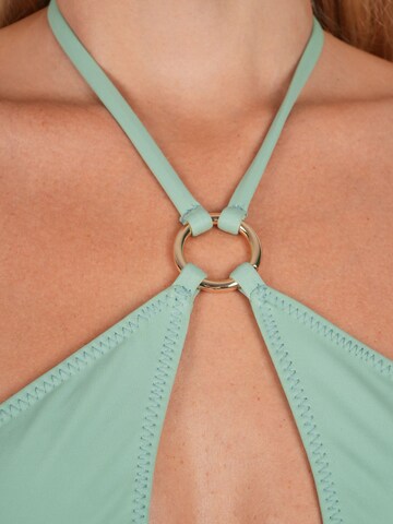 Triangle Hauts de bikini Kadoo en vert