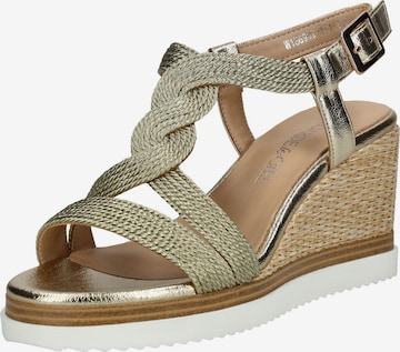 Regarde le Ciel Sandaal in Goud: voorkant