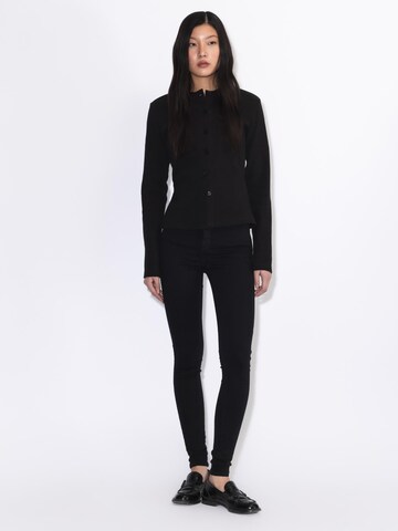 Dr. Denim Tall Skinny Jeans 'Drdenimmoxy Tall High Skinny' in Black