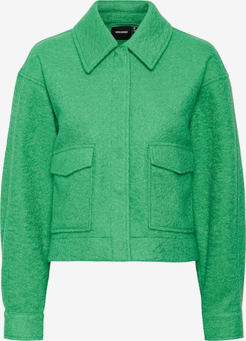 VERO MODA Φθινοπωρινό και ανοιξιάτικο μπουφάν 'Megan' σε πράσινο: μπροστά