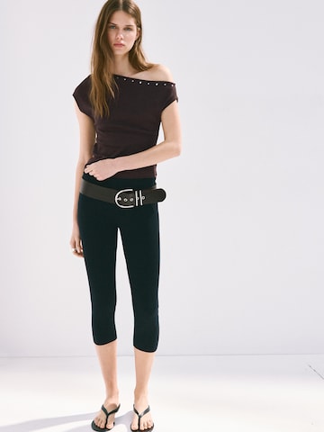 Tricou 'IRIA' de la MANGO pe maro