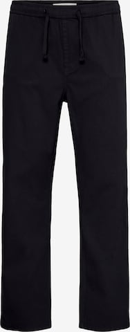 Largi Pantaloni eleganți 'BHMAXIM' de la BLEND pe negru: față