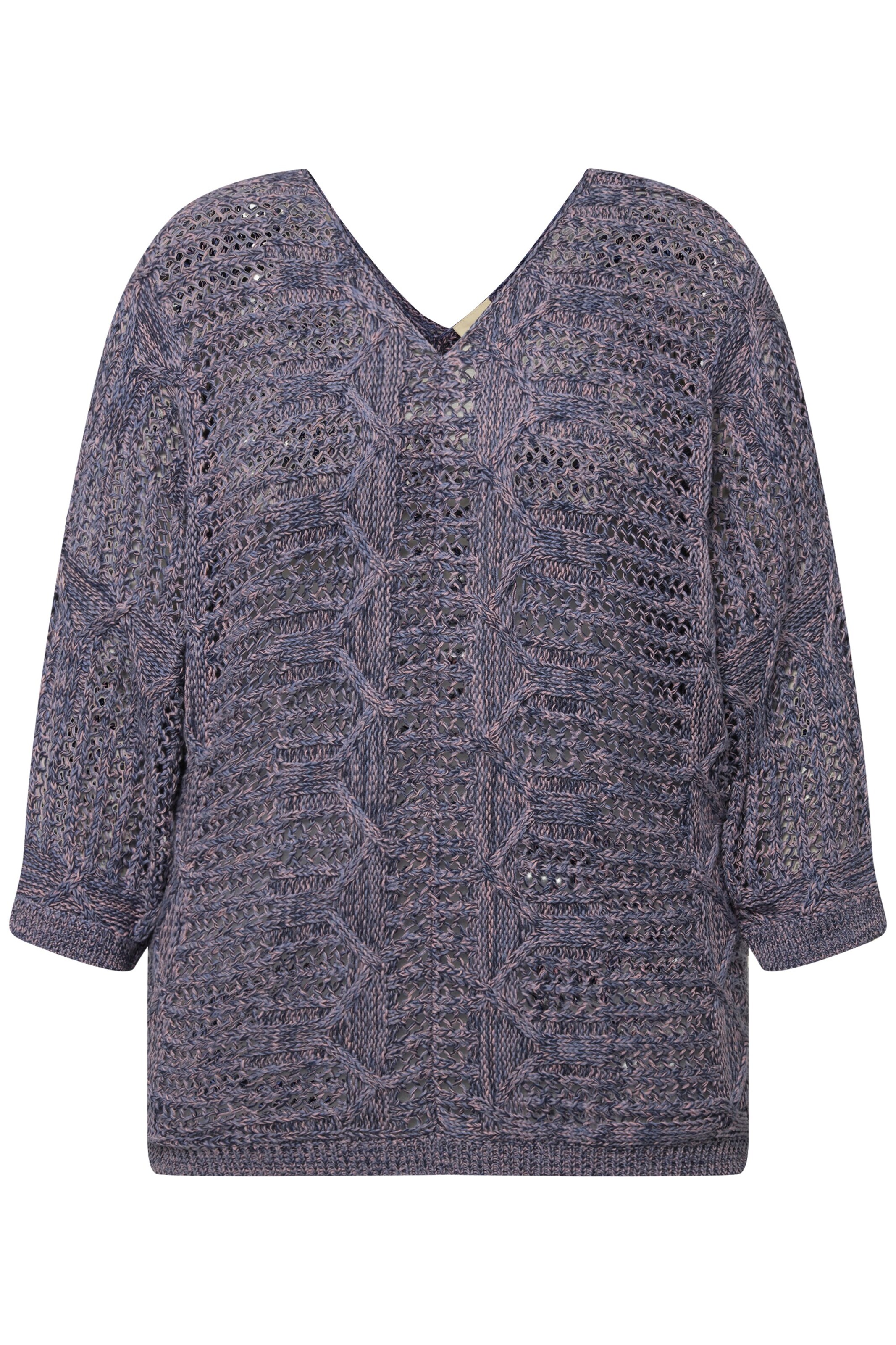 Ulla Popken Pullover in Blau: Vorderseite