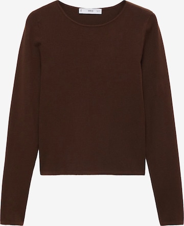 MANGO Pullover 'RIRA' in Braun: Vorderseite