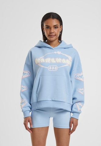 Karl Kani Sweatshirt in Blauw: voorkant