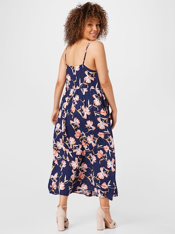 Robe d’été 'Tasha' ABOUT YOU Curvy en bleu