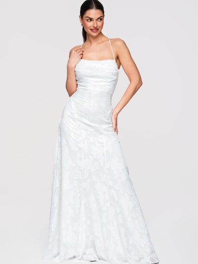 Ombre Abendkleid‌‌‌‌‌‌‌ in 36 in weiß, Produktansicht