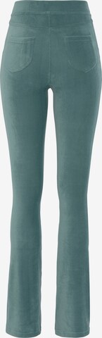 LASCANA Flared Trousers in Green