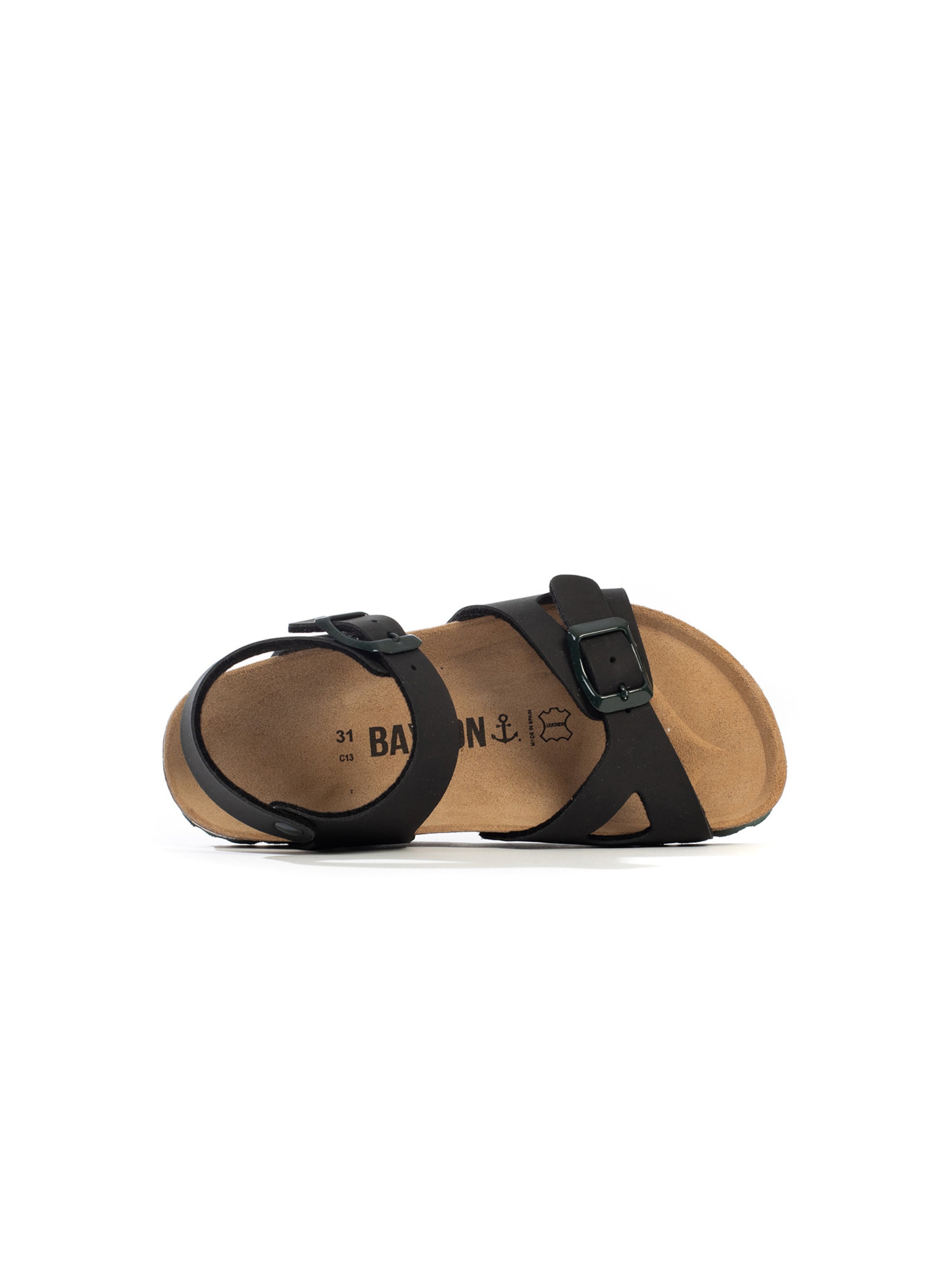 Bayton Sandal 'Pegase' in Black