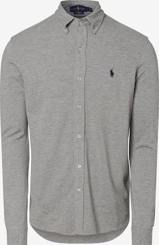 Camicia di Polo Ralph Lauren in grigio: frontale