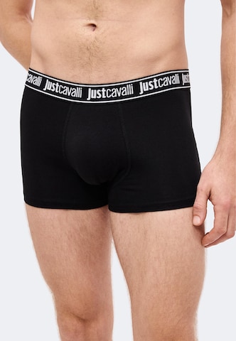 Boxer di Just Cavalli in nero: frontale