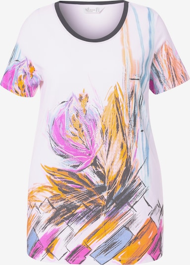 MIAMODA Shirt in blau / dunkelorange / rosa / weiß, Produktansicht