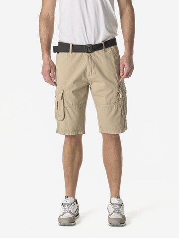 Regular Pantalon cargo KOROSHI en beige : devant