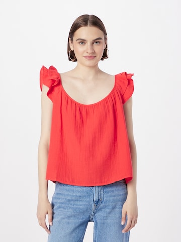 GAP - Blusa em vermelho: frente