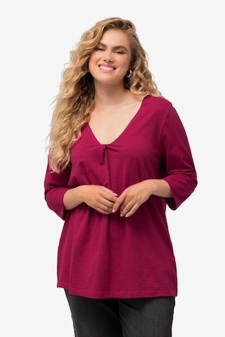 Ulla Popken - Camisa em vermelho: frente