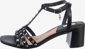 MEXX Sandalen met riem 'Juicy' in Zwart