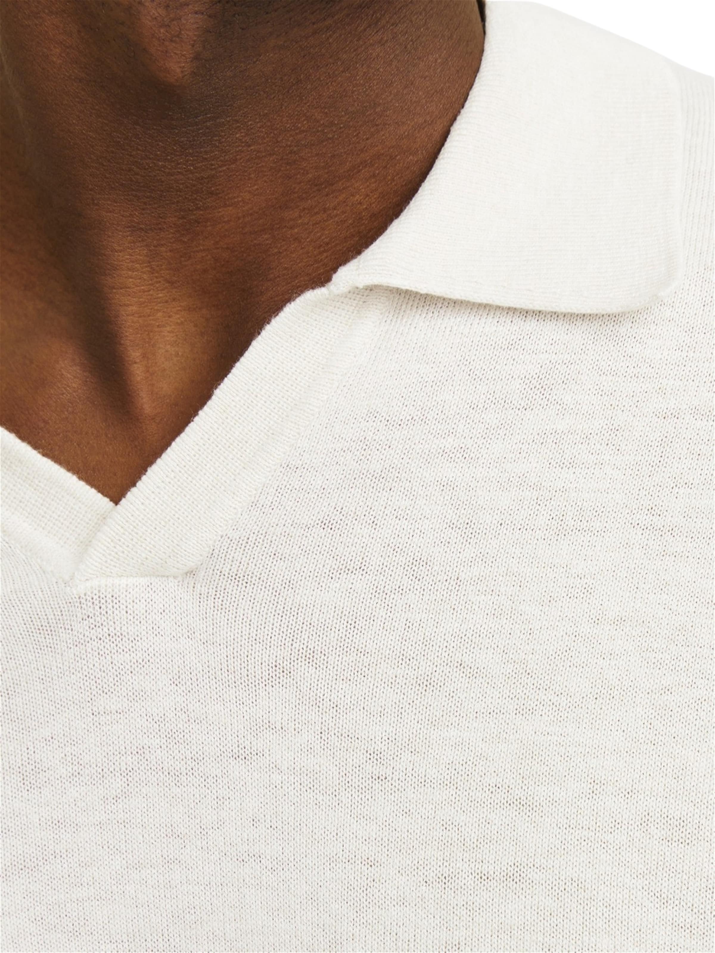 Pull-over 'Igor' JACK & JONES en blanc