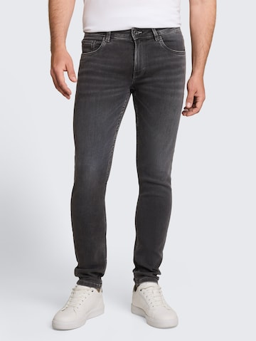 TOM TAILOR Slimfit Jeans 'Troy' in Grau: Vorderseite