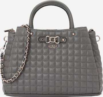 Poșete 'NADIRA GIRLFRIEND SATCHEL' de la GUESS pe gri: față