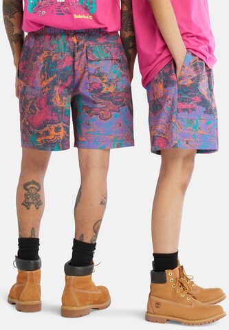 Regular Pantalon 'Woven' TIMBERLAND en violet