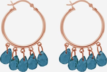 Boucles d'oreilles Gemshine en or : devant