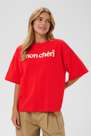 SAINT TROPEZ Sweatshirt 'PannaSZ' in Red: front