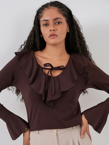 Bigdart Pluus, värv pruun